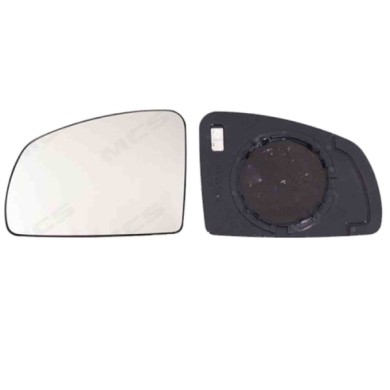 SX_SCRITTA_LOGO.jpg Piastra Retrovisore Sinistro Opel Meriva A Mpv 2003-2010 6428779 Convesso Termico