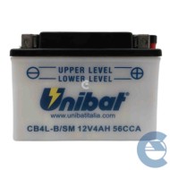 UNIBAT-CB4LB-(5).jpg Unibat Cb4lb Batteria Moto 12v 4ah 56cca Codice Yuasa Yb4l-b