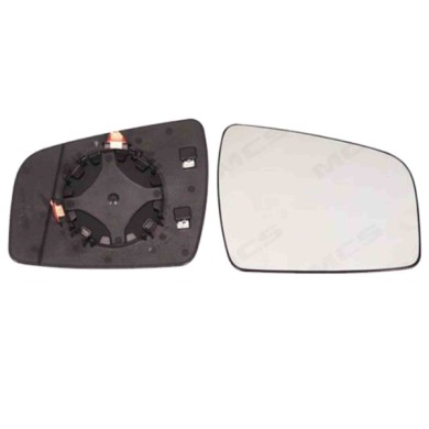 DX_SCRITTA_LOGO.jpg Piastra Retrovisore Destro Opel Zafira B 2009-2011 13302184 Convesso Termico