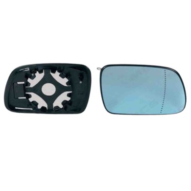 DX_SCRITTA_LOGO.jpg Piastra Retrovisore Destro Peugeot 407 2004-2011 8151Pc Convesso Azzurrato