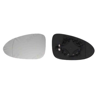 SX_SCRITTA_LOGO.jpg Piastra Retrovisore Sinistro Porsche Macan 2014-2018 95B857521A Asferico Termico