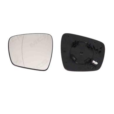 SX_SCRITTA_LOGO.jpg Piastra Retrovisore Sinistro Renault Espace V 2015-2023 963665711R Asferico Termico