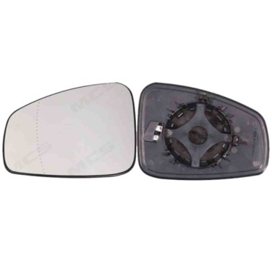 SX_SCRITTA_LOGO.jpg Piastra Retrovisore Sinistro Renault Fluence 2010-2018 963667345R Asferico Termico