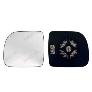 SX_SCRITTA_LOGO.jpg Piastra Retrovisore Sinistro Renault Kangoo 1997-2001 Convesso Termico