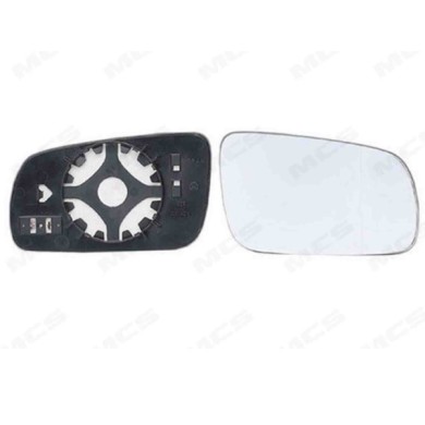 DX_SCRITTA_LOGO.jpg Piastra Retrovisore Destro Seat Arosa 1997-2004 6N1857522C Convesso Modello Grande