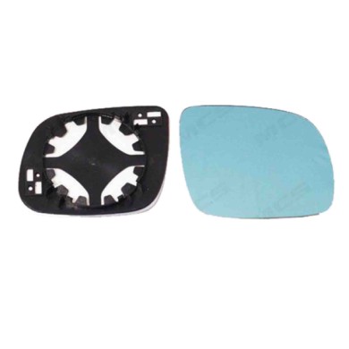 DX_SCRITTA_LOGO.jpg Piastra Retrovisore Destro Seat Cordoba 1999-2002 6N1857522C Convesso Azzurrato Modello Piccolo