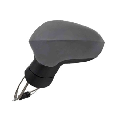 SX_SCRITTA_LOGO.jpg Retrovisore Completo Sinistro Seat Ibiza Iv 2008-2017 6J0857507C9B9 Meccanico Convesso Da Verniciare