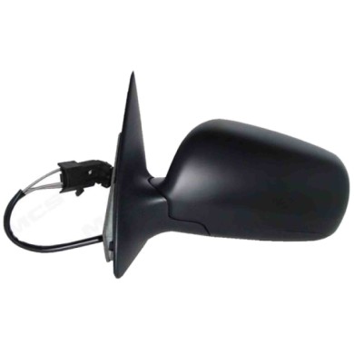 SX_SCRITTA_LOGO.jpg Retrovisore Completo Sinistro Skoda Fabia I 1999-2007 6Y1857501Bngru Meccanico Asferico Da Verniciare Modell