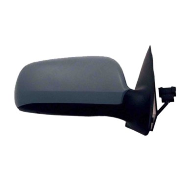 DX_SCRITTA_LOGO.jpg Retrovisore Completo Destro Skoda Fabia I 1999-2007 6Y1857501Bagru Elettrico Convesso Termico Da Verniciare 