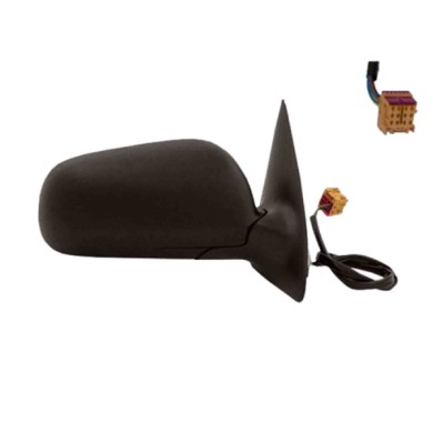 DX_SCRITTA_LOGO.jpg Retrovisore Completo Destro Skoda Fabia Ii 2006-2007 6Y1857502Bagru Elettrico Convesso Termico Da Verniciare