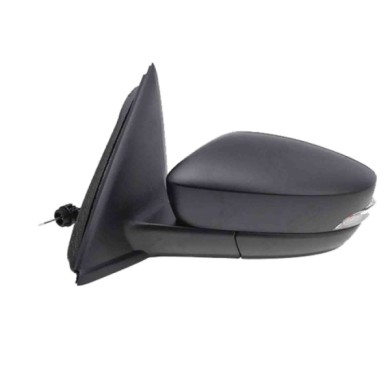 SX_SCRITTA_LOGO.jpg Retrovisore Completo Sinistro Skoda Fabia Iii 2014-2021 2 Pins 6V1857507B Meccanico Convesso