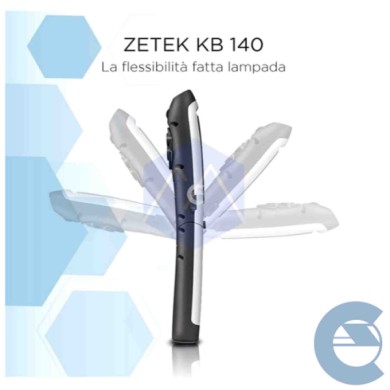 KB140---4.jpg Lampada Led Orientabile Ricaricabile 400 Lumen Con Magnete E Porta Usb