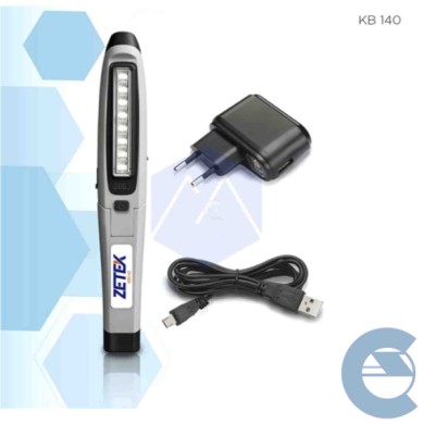 KB140----5.jpg Lampada Led Orientabile Ricaricabile 400 Lumen Con Magnete E Porta Usb