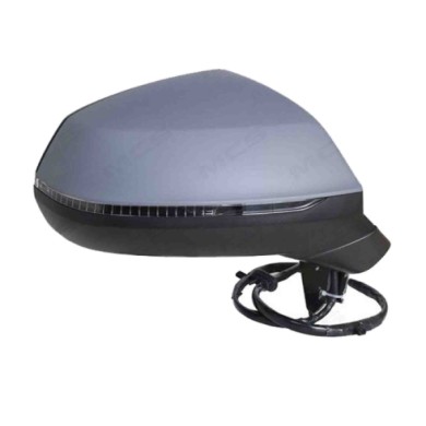 DX_SCRITTA_LOGO.jpg Retrovisore Completo Destro Audi Q5 2016-2020 12 Pins 80B857410D9B9 Elettrico Convesso Termico Da Verniciare