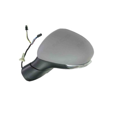 SX_SCRITTA_LOGO.jpg Retrovisore Completo Sinistro Fiat 500X 2014-2020 0735639037 Elettrico Convesso Termico Da Verniciare