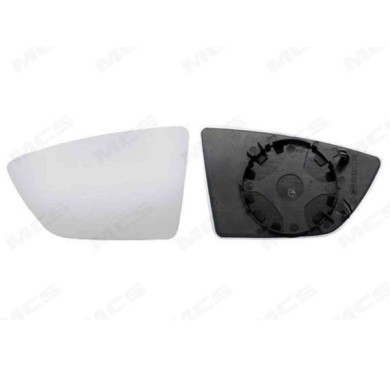 SX_SCRITTA_LOGO.jpg Piastra Retrovisore Sinistro Seat Leon 2012-2020 5F0 857 521 Convesso