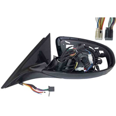 SX_SCRITTA_LOGO.jpg Retrovisore Completo Sinistro Mercedes-Benz Classe E 2016-2023 16 Pins A2138104501 Corpo Elettrico Termico