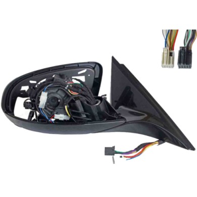 DX_SCRITTA_LOGO.jpg Retrovisore Completo Destro Mercedes-Benz Classe E 2016-2023 16 Pins A2138107601 Corpo Elettrico Termico