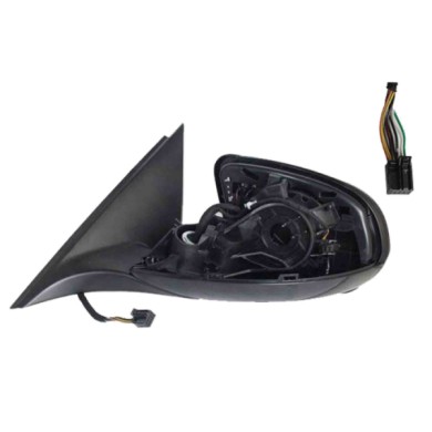 SX_SCRITTA_LOGO.jpg Retrovisore Completo Sinistro Mercedes-Benz Classe C 2013-2021 7 Pins A2058100902 Corpo Elettrico Termico