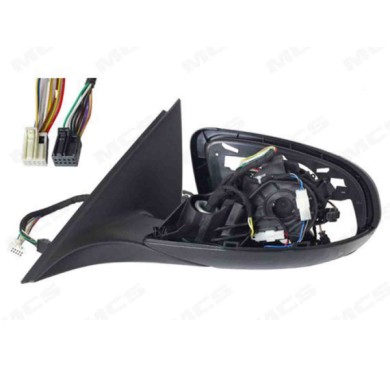 SX_SCRITTA_LOGO.jpg Retrovisore Completo Sinistro Mercedes-Benz Classe C 2013-2021 16 Pins A2058102302 Corpo Elettrico Termico
