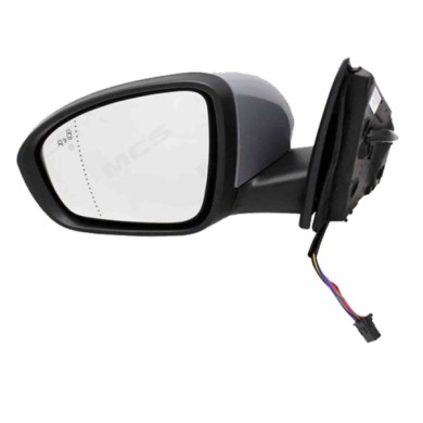 SX_SCRITTA_LOGO.jpg Retrovisore Completo Sinistro Renault Megane Iv 2015 13 Pins 963023922R Elettrico Asferico Termico Da Vernic