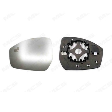 SX_SCRITTA_LOGO.jpg Piastra Retrovisore Sinistro Jaguar E-Pace 2017 2 Pins Convesso Termico Con Side