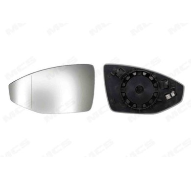 SX_SCRITTA_LOGO.jpg Piastra Retrovisore Sinistro Audi A7 Sportback 2017 2 Pins 4N0857535 B Asferico Termico