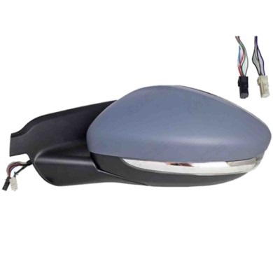 SX_SCRITTA_LOGO.jpg Retrovisore Completo Sinistro Citroën C4 Cactus 2018 6 Pins 98241002Xt Elettrico Convesso Termico Da Vernici