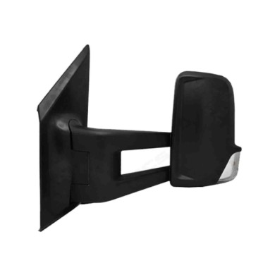 SX_SCRITTA_LOGO.jpg Retrovisore Completo Sinistro Mercedes-Benz Sprinter 3,5-T 2018 9 Pins A9108108102 Elettrico Convesso