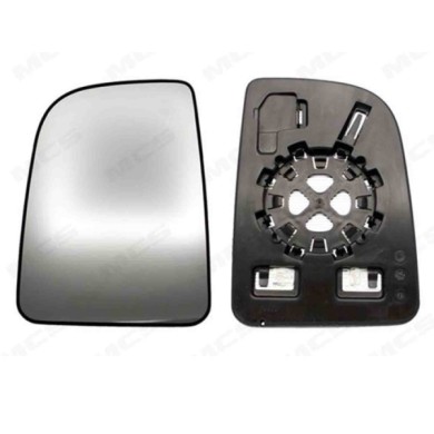 SX_SCRITTA_LOGO.jpg Piastra Retrovisore Sinistro Mercedes-Benz Sprinter 3,5-T 2018 2 Pins A9108112700 Convesso Termico