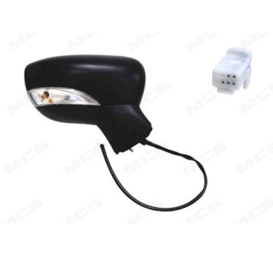 DX_SCRITTA_LOGO.jpg Retrovisore Completo Destro Nissan Micra V 2016 5 Pins 96301-5Fa0B Elettrico Convesso Con Indicatore Di Dire