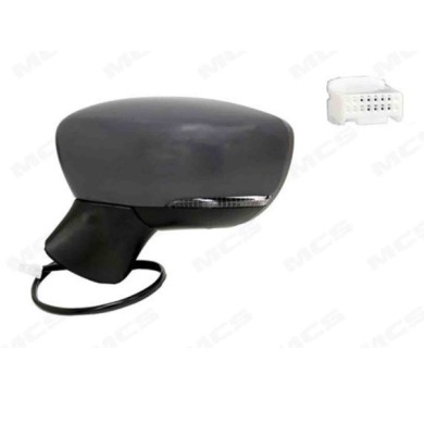 SX_SCRITTA_LOGO.jpg Retrovisore Completo Sinistro Nissan Micra V 2016 7 Pins 96302-5Fa0D Elettrico Convesso Termico Da Verniciar