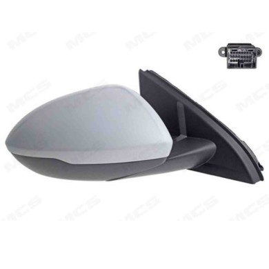 DX_SCRITTA_LOGO.jpg Retrovisore Completo Destro Opel Insignia B 2017 5 Pins 39075349 Elettrico Convesso Termico Da Verniciare