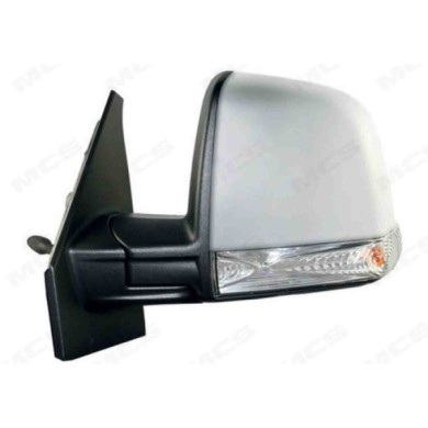 SX_SCRITTA_LOGO.jpg Retrovisore Completo Sinistro Fiat Doblo 2015-20232 Pins 0735512765 Meccanico Convesso Da Verniciare Con Ind