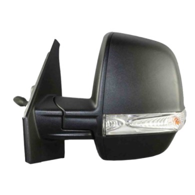 SX_SCRITTA_LOGO.jpg Retrovisore Completo Sinistro Fiat Doblo 2015-2023 2 Pins 0735497892 Specchio Angolo Morto Meccanico