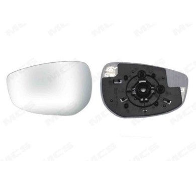 SX_SCRITTA_LOGO.jpg Piastra Retrovisore Sinistro Mazda 3 2018 2 Pins Convesso Termico
