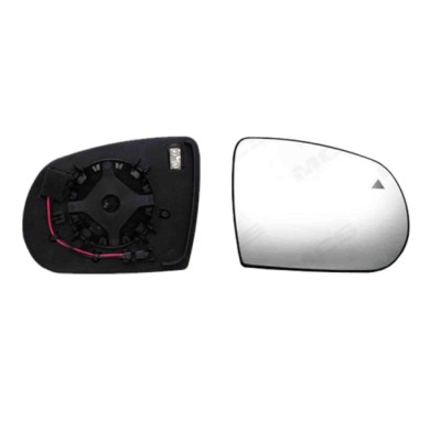 DX_SCRITTA_LOGO.jpg Piastra Retrovisore Destro Jeep Cherokee 2013-2018 2 Pins 68228918Aa Convesso Termico Con Side