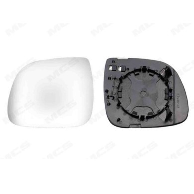 SX_SCRITTA_LOGO.jpg Piastra Retrovisore Sinistro Audi Q7 2006-2009 2 Pins 4L0857535A Convesso Termico