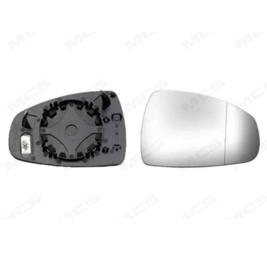 DX_SCRITTA_LOGO.jpg Piastra Retrovisore Destro Audi A1 2010-2018 2 Pins 8X0857536E Asferico Termico