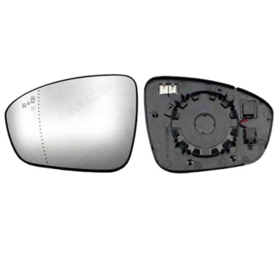 SX_SCRITTA_LOGO.jpg Piastra Retrovisore Sinistro Mitsubishi Colt Vii Hatchback 2023 2 Pins Mq007890 Asferico Termico Con Side