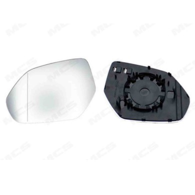 SX_SCRITTA_LOGO.jpg Piastra Retrovisore Sinistro Audi Q8 2018 2 Pins 4M8857535H Asferico Termico