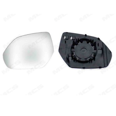 SX_SCRITTA_LOGO.jpg Piastra Retrovisore Sinistro Audi Q8 2018 2 Pins 4M8857535G Convesso Termico