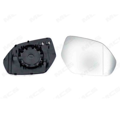 DX_SCRITTA_LOGO.jpg Piastra Retrovisore Destro Audi Q8 2018 2 Pins 4M8857536L Asferico Termico