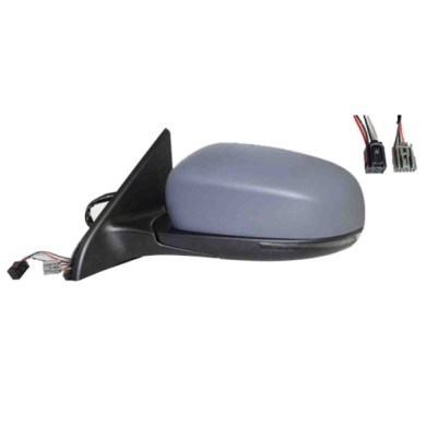 SX_SCRITTA_LOGO.jpg Retrovisore Completo Sinistro Jeep Compass 2016-2021 7 Pins K68365165Aa Elettrico Asferico Termico Da Vernic