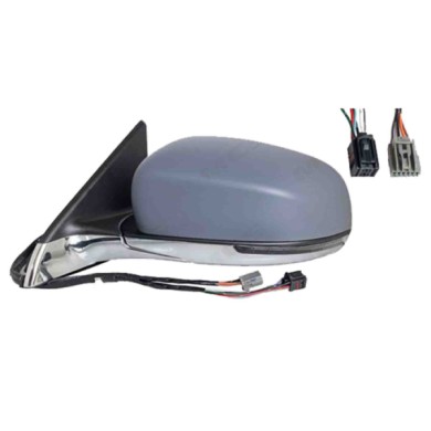 SX_SCRITTA_LOGO.jpg Retrovisore Completo Sinistro Jeep Compass 2016-2021 5 Pins K68365161Aa Elettrico Asferico Termico Da Vernic