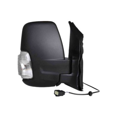 DX_SCRITTA_LOGO.jpg Retrovisore Completo Destro Ford Transit V363   2020-2024 6 Pins 2365911 Specchio Angolo Morto Elettrico Con