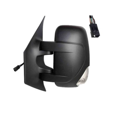 SX_SCRITTA_LOGO.jpg Retrovisore Completo Sinistro Nissan Nv400 2011-2016 9 Pins Specchio Angolo Morto Elettrico Convesso Termico