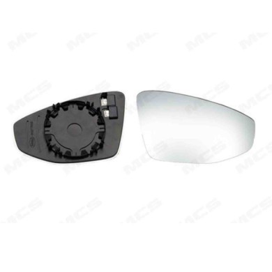 DX_SCRITTA_LOGO.jpg Piastra Retrovisore Destro Audi A3 Limousine 2020 2 Pins 8Y0857536B Convesso Termico