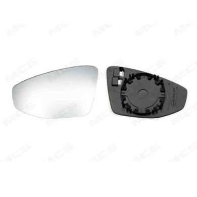 SX_SCRITTA_LOGO.jpg Piastra Retrovisore Sinistro Audi A3 Limousine 2020 2 Pins 8Y0857535A Convesso Termico