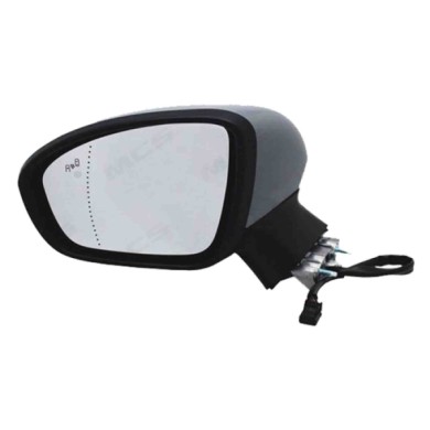 SX_SCRITTA_LOGO.jpg Retrovisore Completo Sinistro Mitsubishi Colt Vii Hatchback 2023 10 Pins Mq007672 Elettrico Asferico Termico